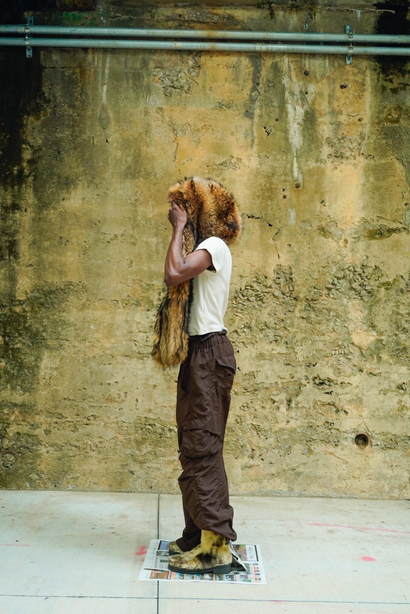 Nimbus parachute pants (Brown)